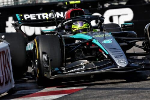 F1 | Hamilton ha proposto alla Mercedes di far provare la nuova ala a Russell a Monaco