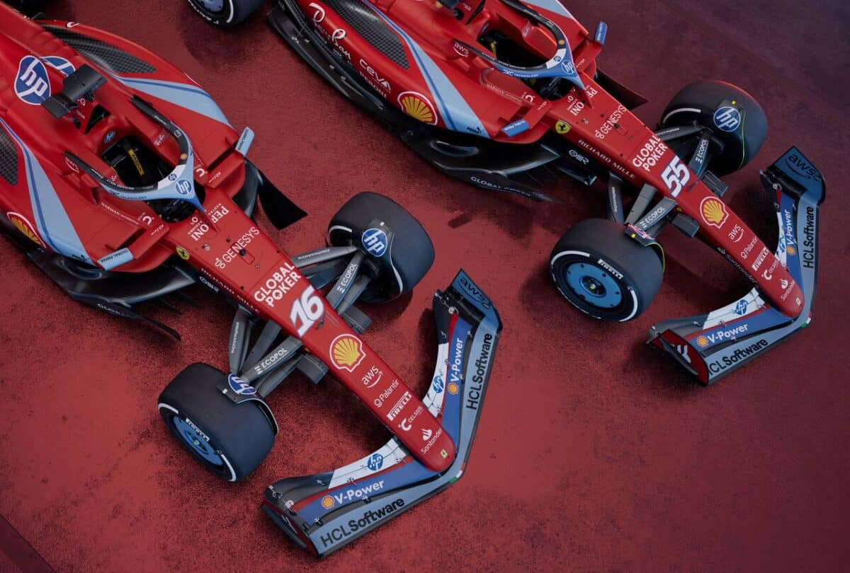 F1 Ferrari here is the new livery for the Miami GP [PHOTO AND VIDEO]