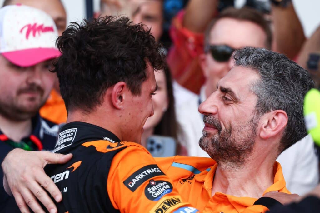 Formula 1 | McLaren, la gioia di Andrea Stella: “Norris meritava questa vittoria!”