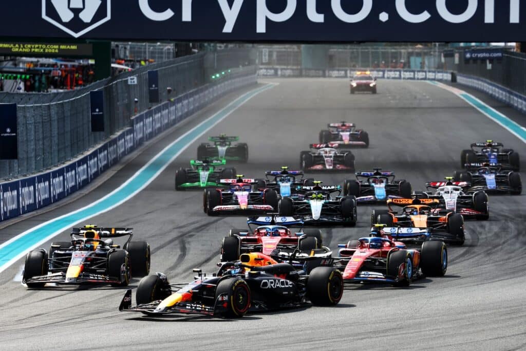 F1 | Ferrari, Leclerc on the podium in Miami: "Perez took too many risks at the start"