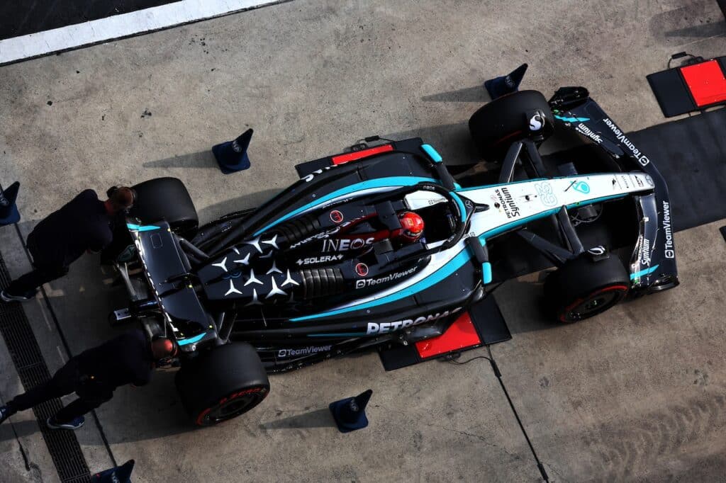 F1 | Mercedes: the first updates on the W15 in Miami