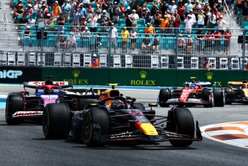 F1 | Red Bull, Pérez es tercero: "Es difícil acercarse a Leclerc"