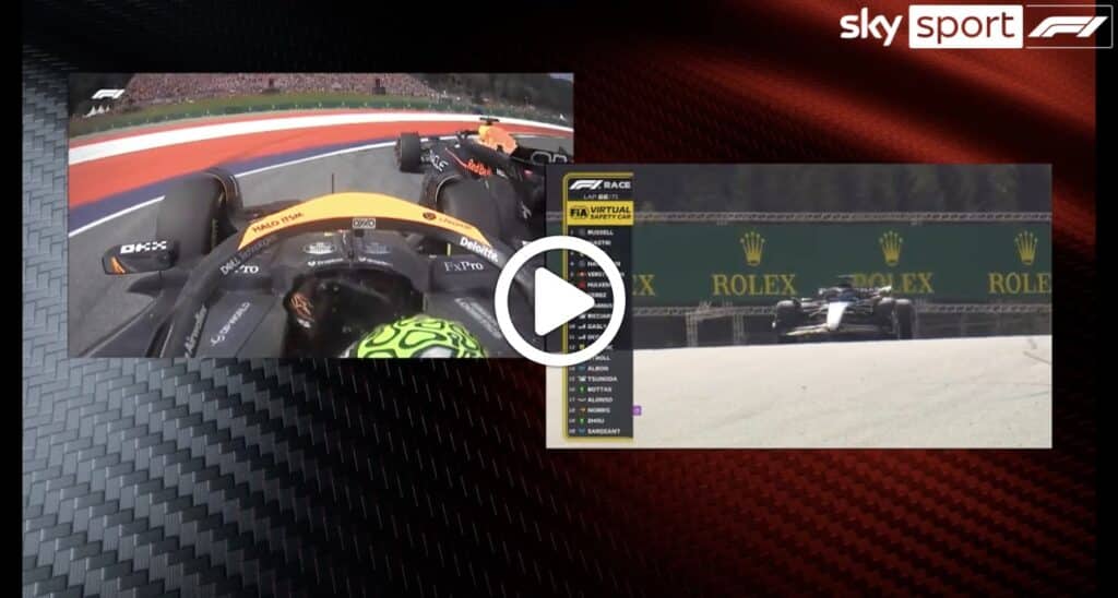 F1 | Norris-Verstappen, la dinamica dell’incidente in Austria [VIDEO]