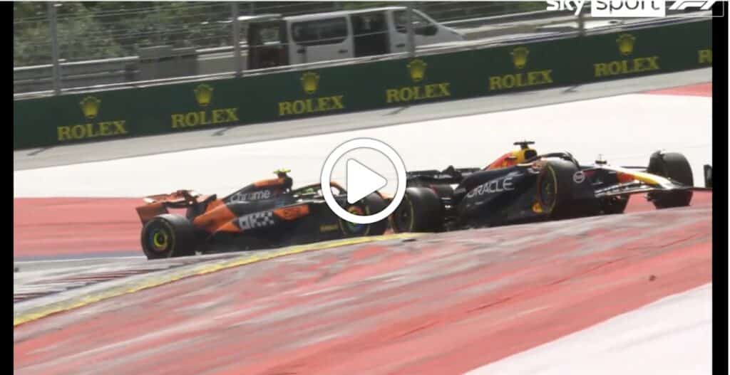 F1 | Norris-Verstappen, la ricostruzione del duello e dell’incidente in Austria [VIDEO]