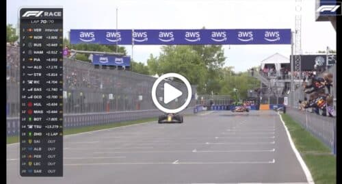 F1 | Verstappen emerge dal caos del GP in Canada: rivivi l’ultimo giro a Montreal [VIDEO]