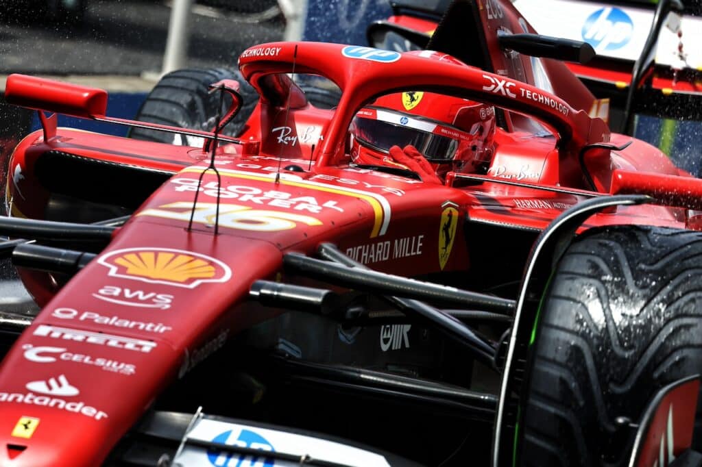 F1 | La FIA (distratta) multa la Ferrari per aver utilizzato gomme intermedie senza permesso
