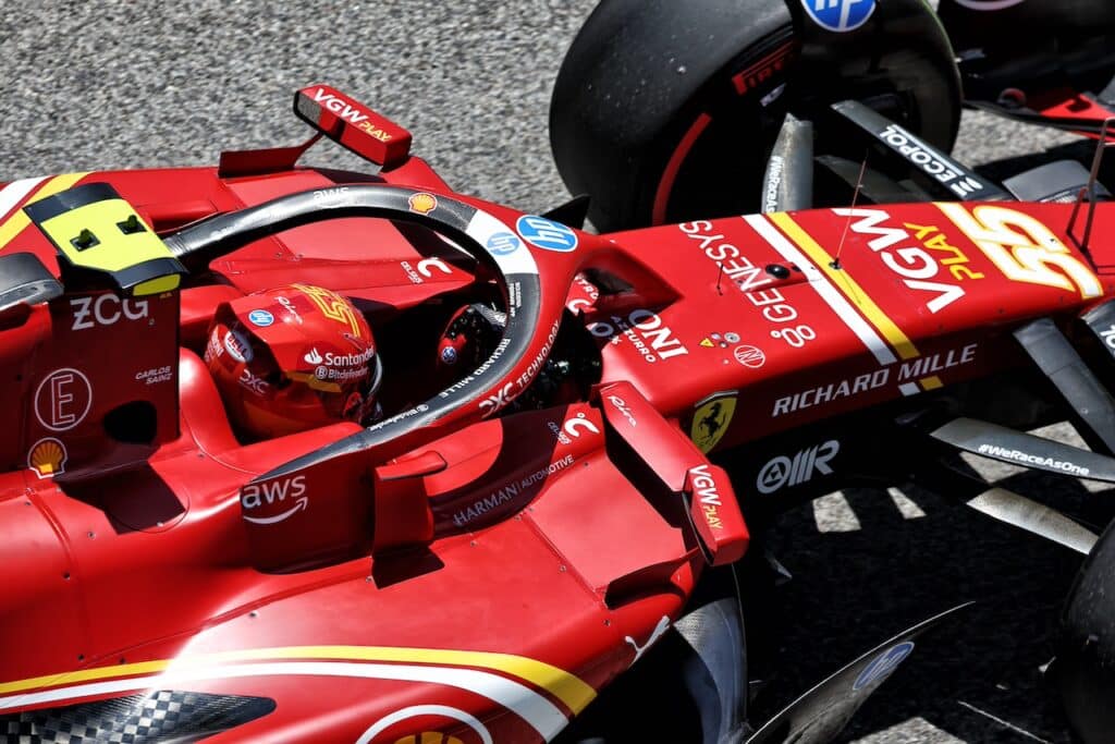Ferrari | GP Spagna, Sainz in terza fila: “Siamo lenti e in difficoltà su questi circuiti”