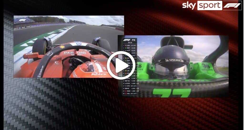 F1 | Ferrari, le telemetrie di Sainz e Leclerc a confronto dopo le libere a Silverstone [VIDEO]