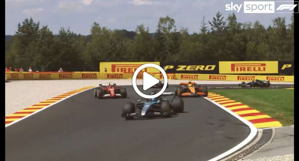 F1 | GP Belgio, Hamilton vince dopo la penalizzazione di Russell: gli highlights della gara [VIDEO]