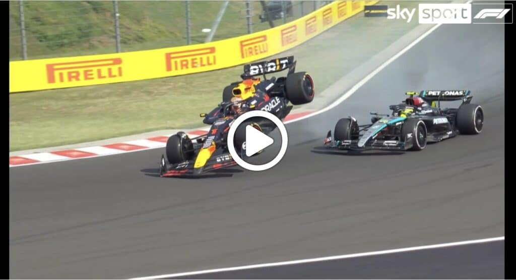 F1 | Hamilton e Verstappen, clamoroso scontro in Ungheria: l’analisi del contatto di Matteo Bobbi [VIDEO]