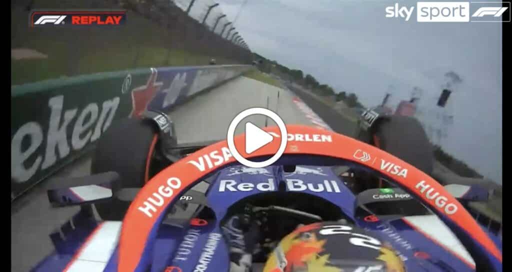 F1 | Tsunoda “vola” contro le barriere nelle qualifiche di Budapest [VIDEO]