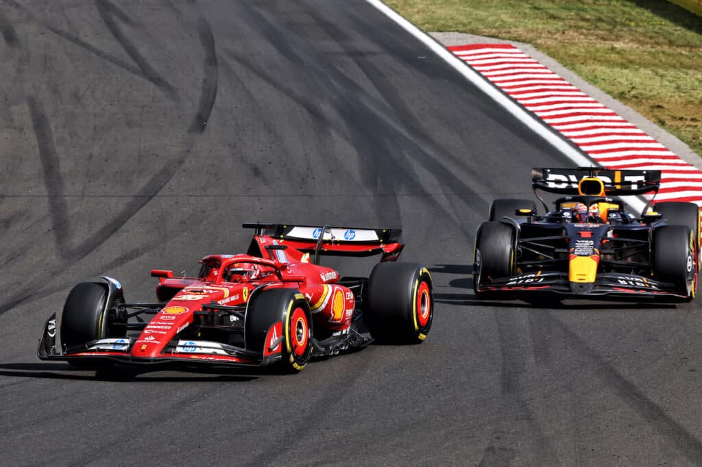 Ferrari | Leclerc a ridosso del podio in Ungheria, Sainz chiude sesto