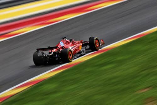 Ferrari | Leclerc e Sainz completano solo sei giri nelle libere 3 di Spa