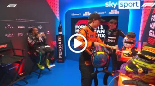 F1 | Norris nervoso nel retropodio a Budapest, se la prende con Hamilton [VIDEO]