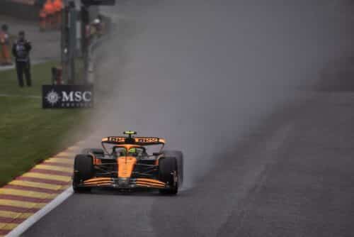 GP Belgio | McLaren, Norris in seconda fila a Spa: “Voglio vincere, spero non piova”