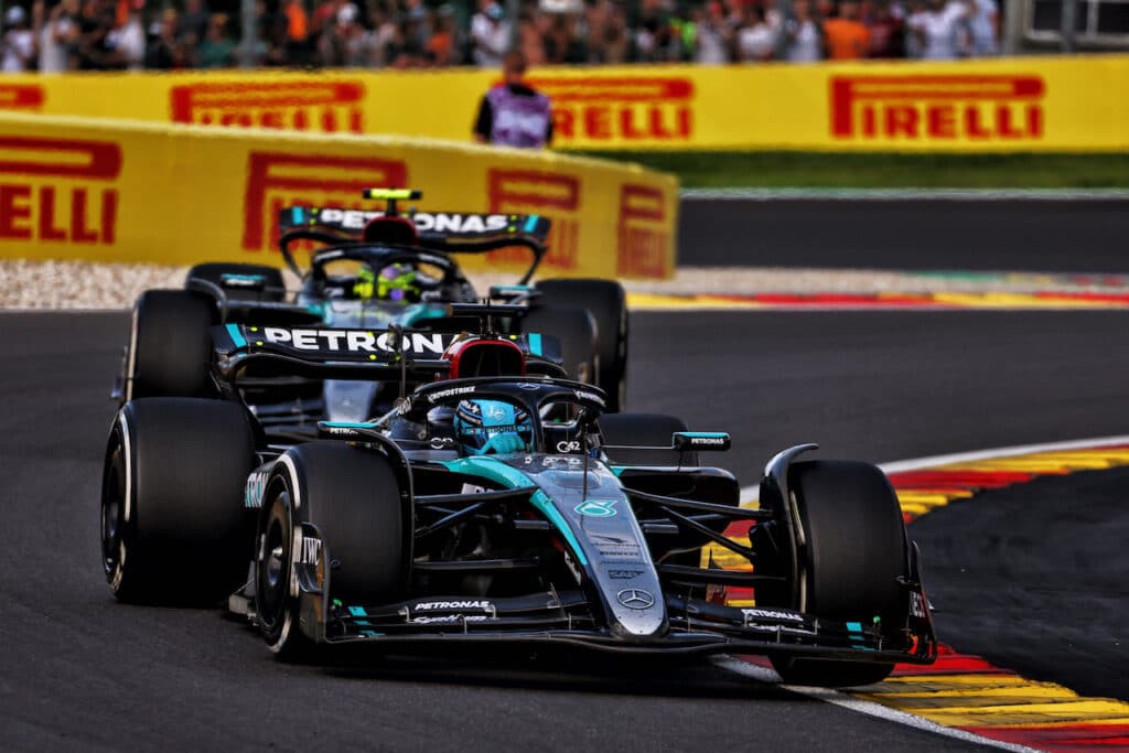 Formula 1 | Mercedes, fondo e pneumatici le possibili cause della squalifica di Russell a Spa