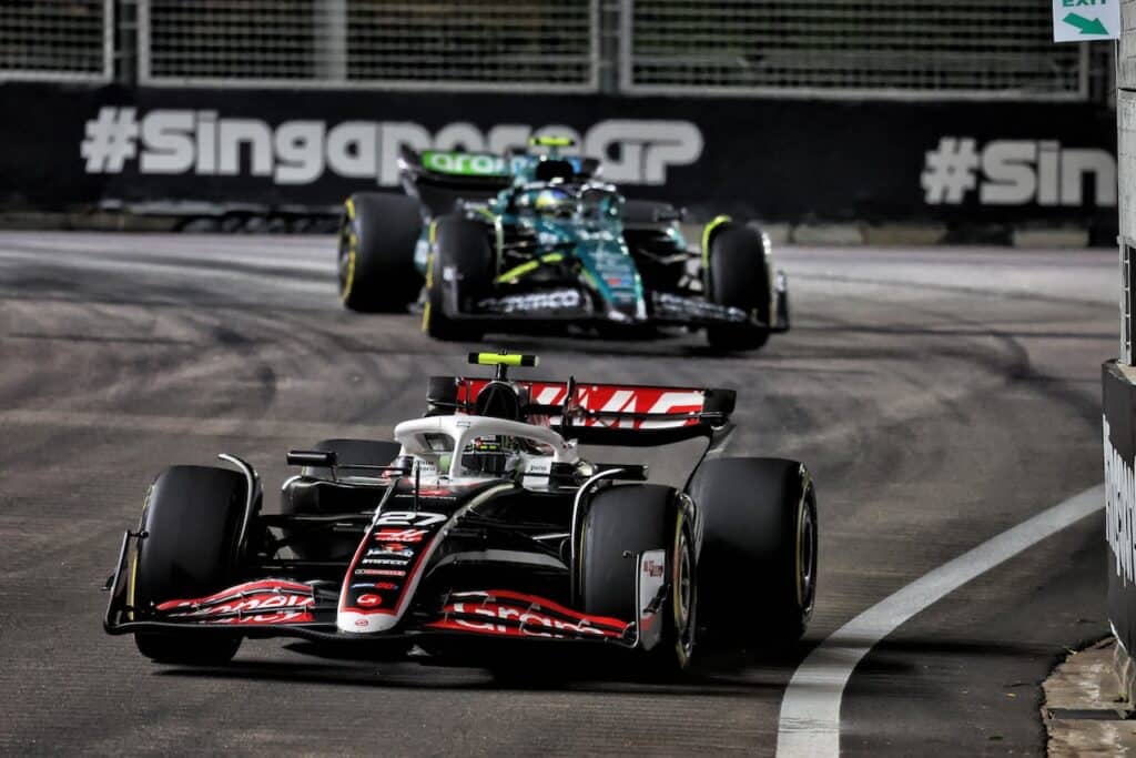 Formula 1 | Haas, Hulkenberg lotta e ottiene la zona punti a Singapore