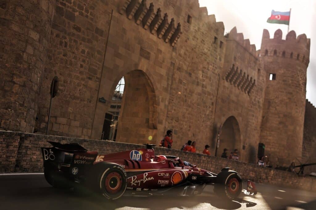 Ferrari | Leclerc, Sainz e un pomeriggio dal finale amaro a Baku