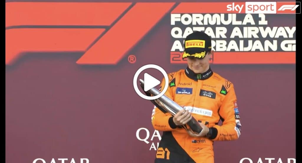 F1 | Piastri, a Baku una vittoria da veterano: l’analisi dopo il week-end in Azerbaijan [VIDEO]