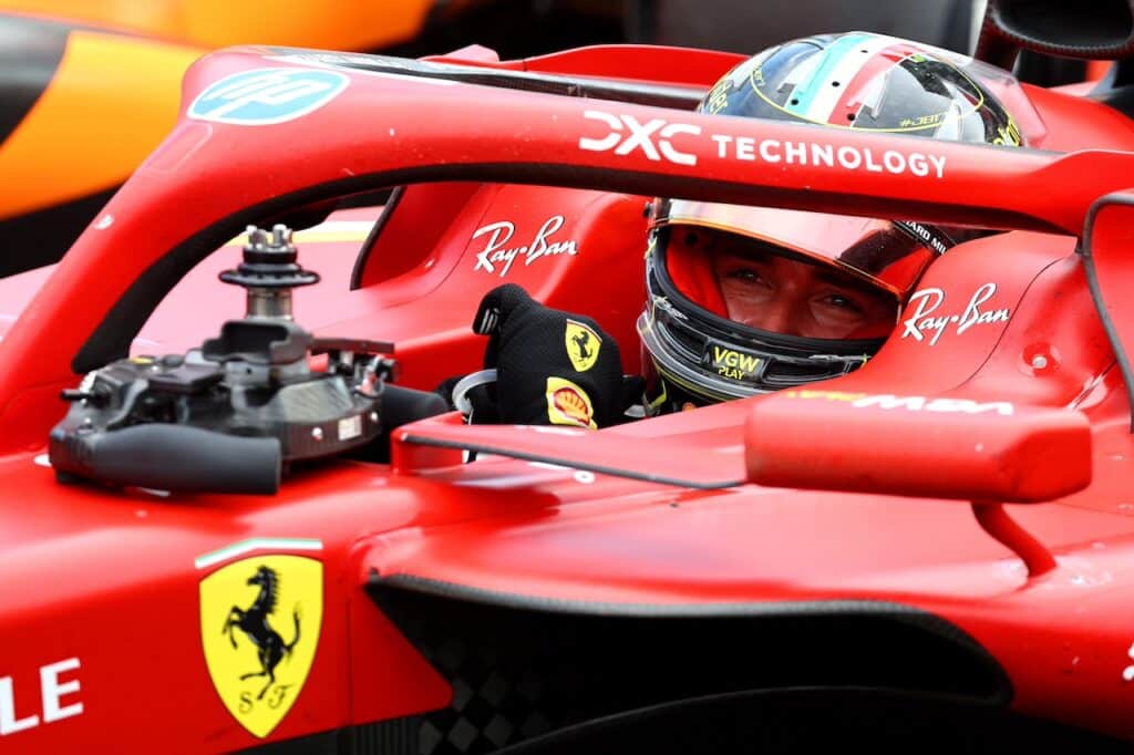 Ferrari | L’ammissione di Leclerc: “Prima della gara ero sicuro di fare un solo pit-stop”