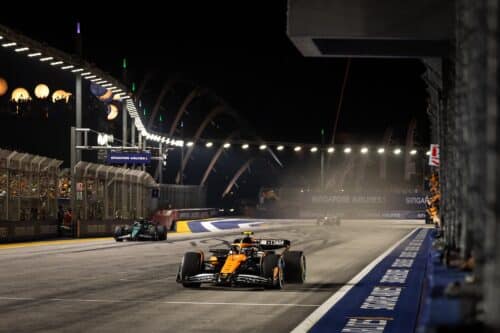 F1 | Pirelli, gli appunti di strategia sul GP di Singapore vinto dalla McLaren di Lando Norris