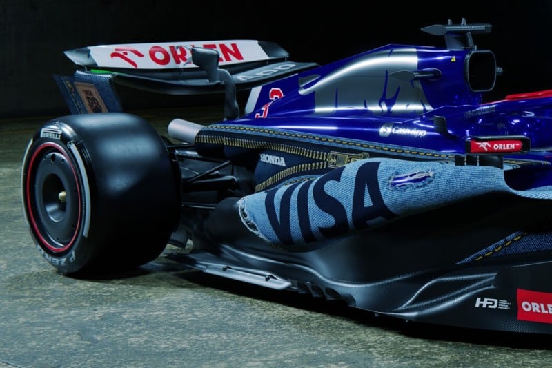 Formula 1 | Racing Bulls, jeans livery for the race weekend in ...