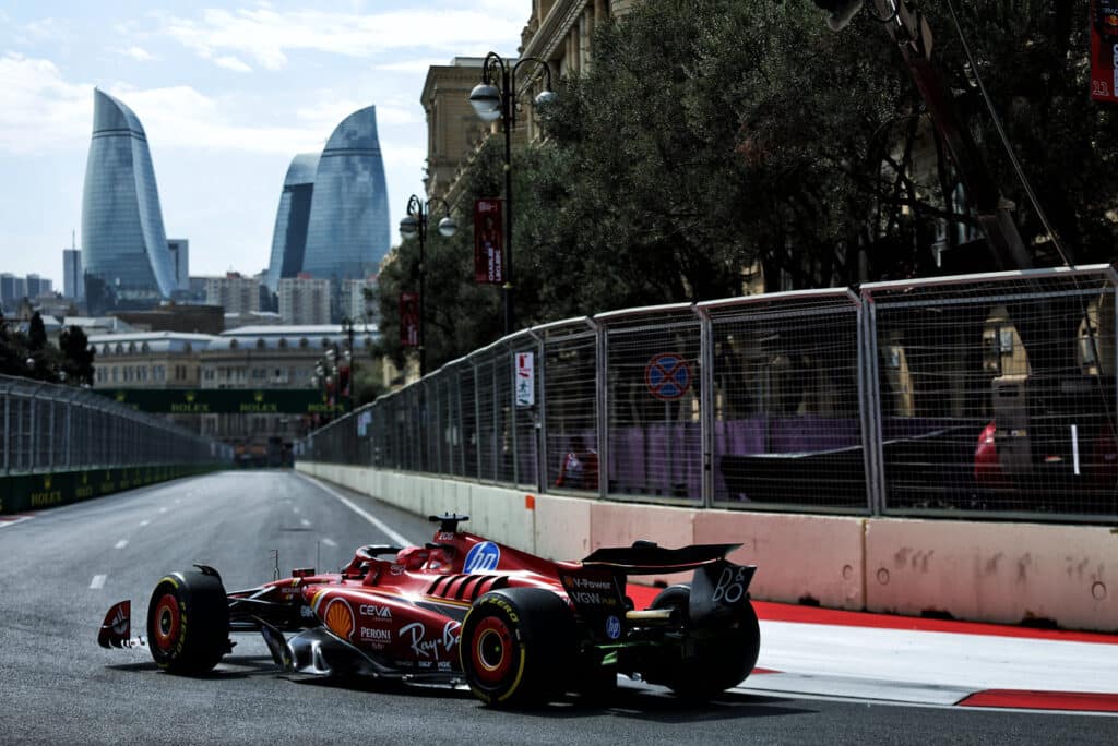 F1 | GP Azerbaijan, buon inizio per la Ferrari: Leclerc il più veloce nelle Libere 2