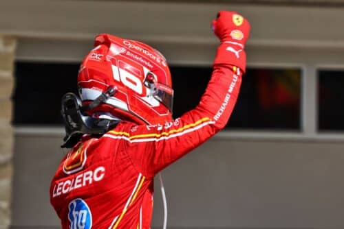 F1 | Leclerc firma la vittoria ad Austin: “Siamo molto contenti, non potevamo sognare nulla di meglio”