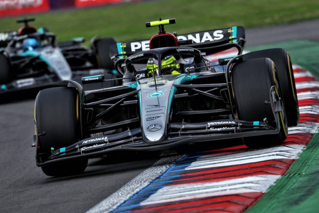 Mercedes | Hamilton vince la lotta interna con Russell a Città del Messico