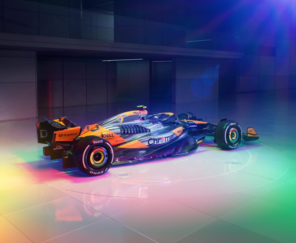 Formula 1 | McLaren unveils new chrome livery for US GP