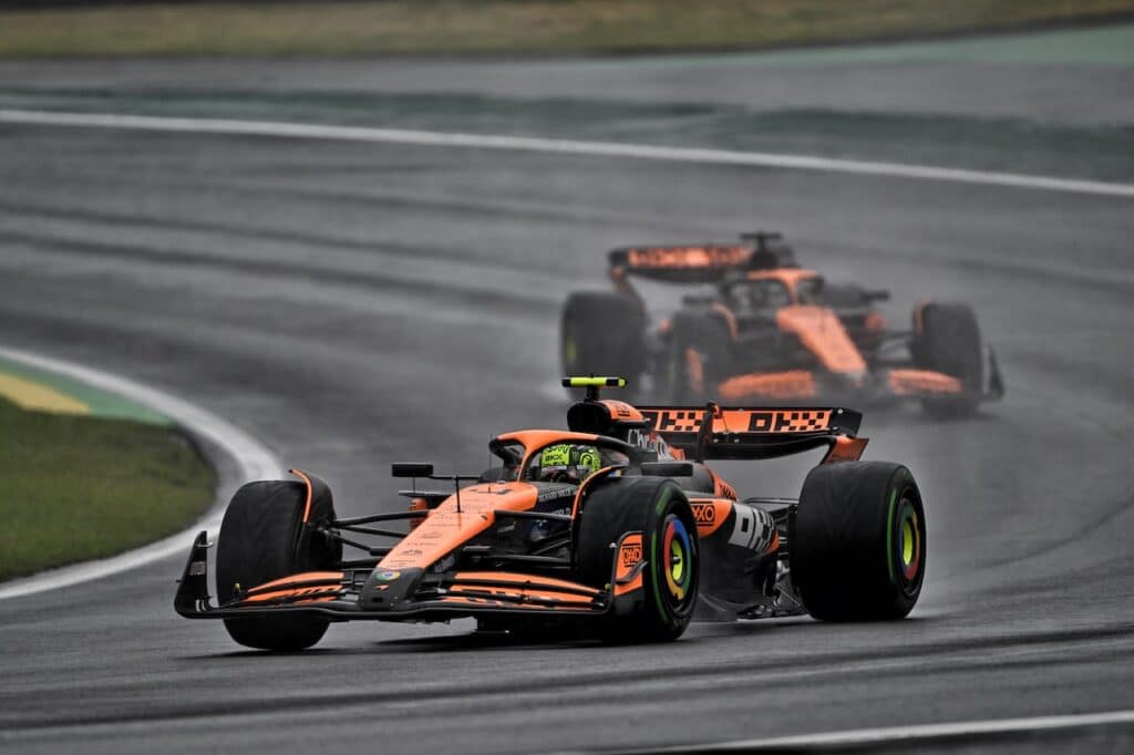 F1 | GP Brasile nerissimo per la McLaren, Norris: “Bandiera rossa decisiva”