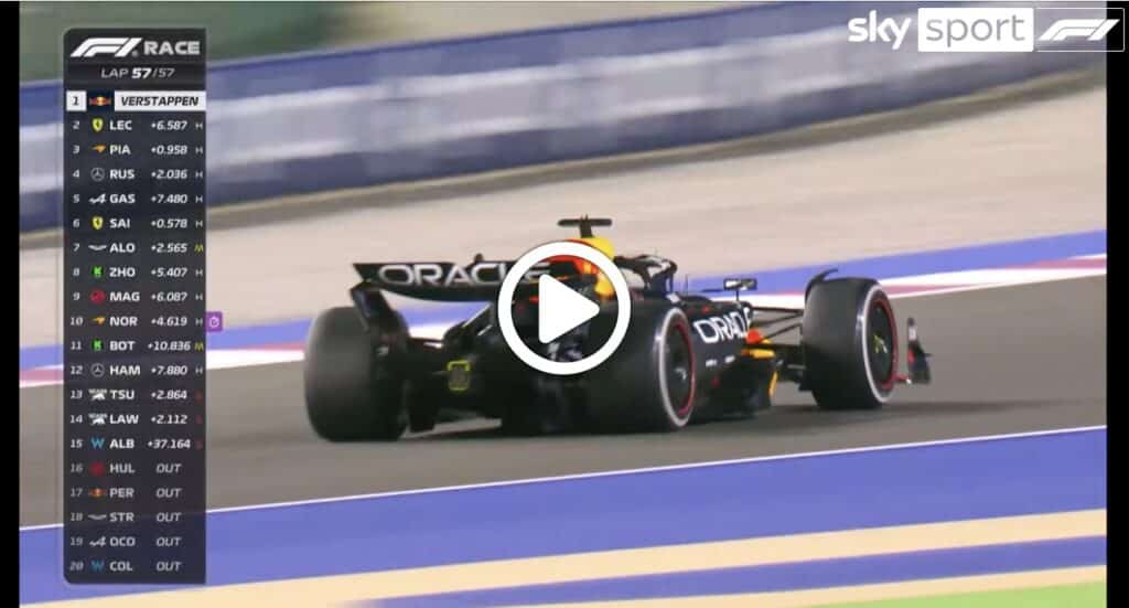 Formula 1 | Verstappen gioca l’effetto sorpresa e vince in Qatar: l’ultimo giro a Lusail [VIDEO]