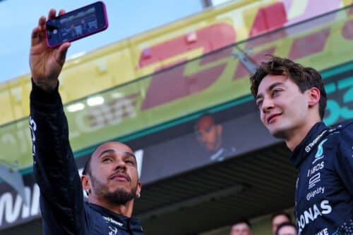 F1 | Mercedes, Russell e i ringraziamenti ad Hamilton: “Ho imparato tanto nelle ultime tre stagioni”