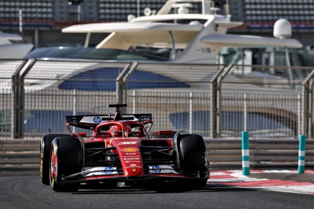 F1 | Ferrari conclude i test a Yas Marina: Leclerc protagonista, spazio anche ai giovani