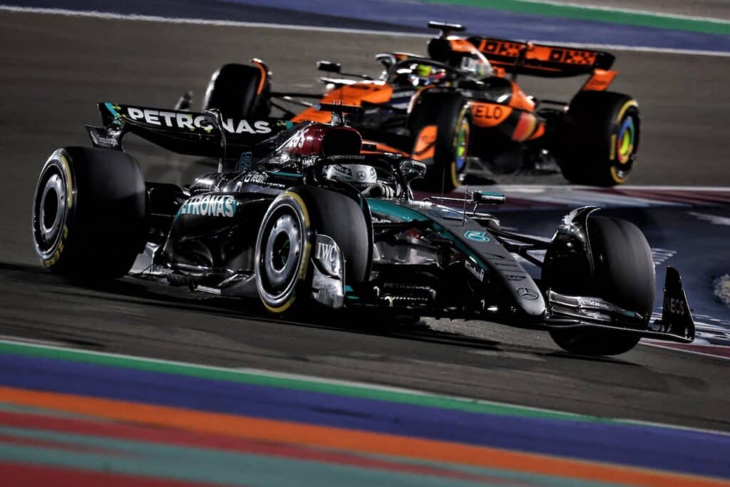 Mercedes | GP Qatar, Russell deluso: “Gara strana, non avevo ritmo”