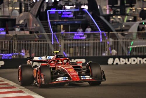 Ferrari | GP Abu Dhabi, Sainz: “Sempre il solito problema con le soft e le basse temperature”