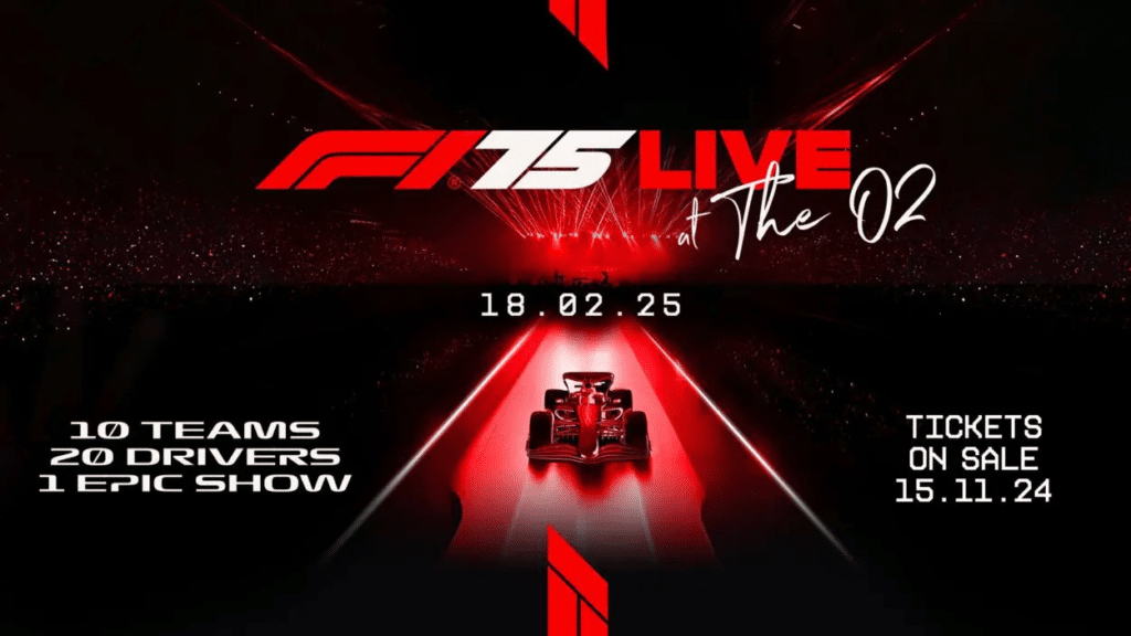 F1 75 Live: le dieci squadre del Mondiale si svelano alla O2 Arena di Londra