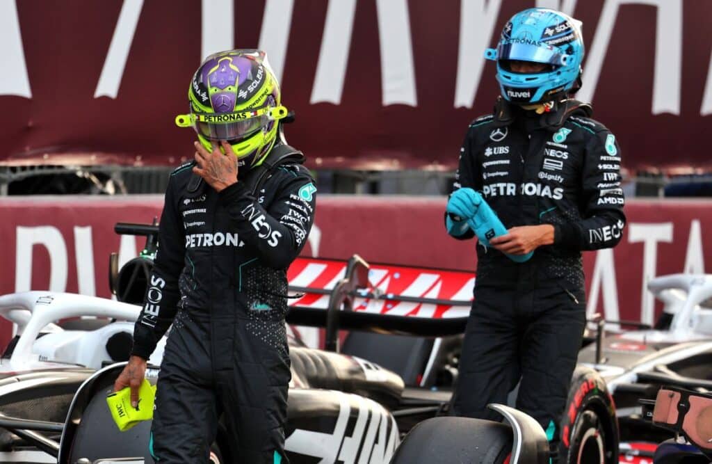 F1 | Ferrari-Hamilton, Russell: “È stata una vera e propria bomba”