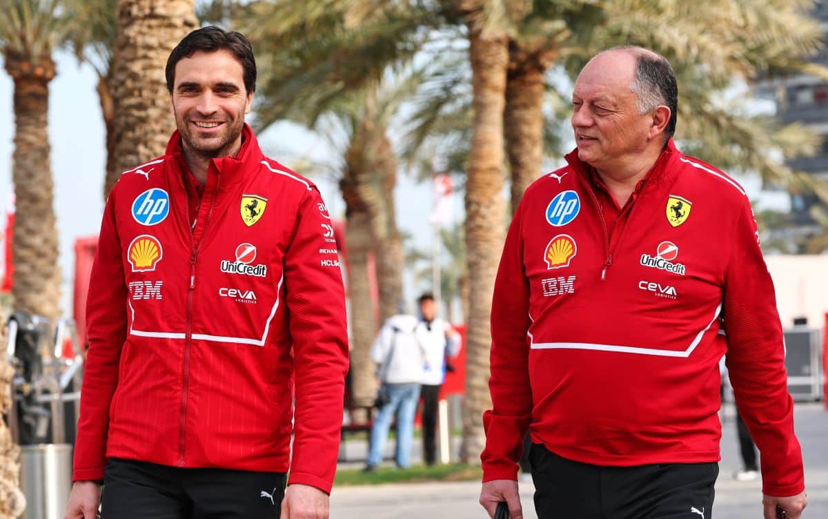 F1 | D'Ambrosio and his new life in Ferrari: "With Vasseur we work in a special way, sharing the role"