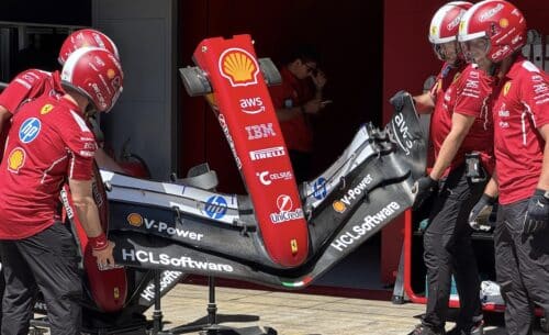 F1 GP Spagna | Entra in vigore la direttiva tecnica TD018: le FOTO dell’ala anteriore Ferrari