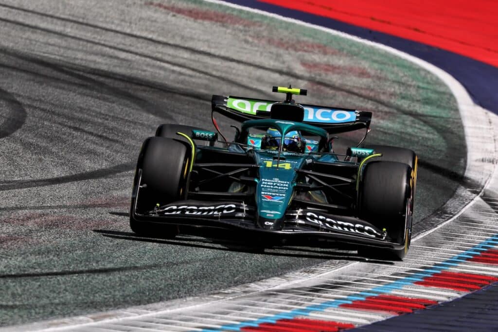 F1 GP Austria | Aston Martin fuori dalla top ten in qualifica al Red Bull Ring