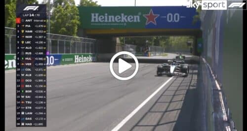 GP Canada | Antonelli al comando a Montréal: primo podio in F1 per il giovane talento Mercedes [VIDEO]