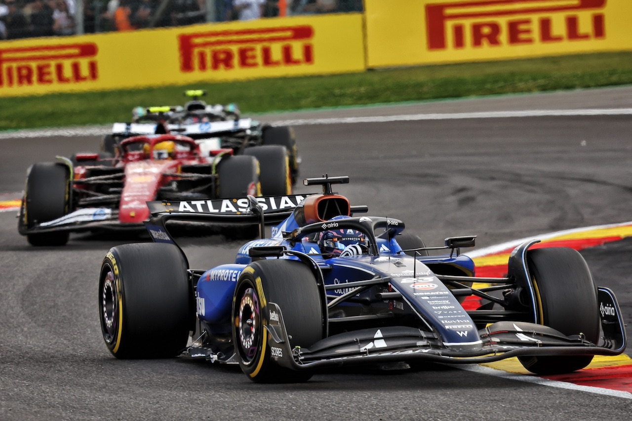F1 GP Belgio | Williams, Albon è quinto: “Non mi aspettavo di essere davanti”