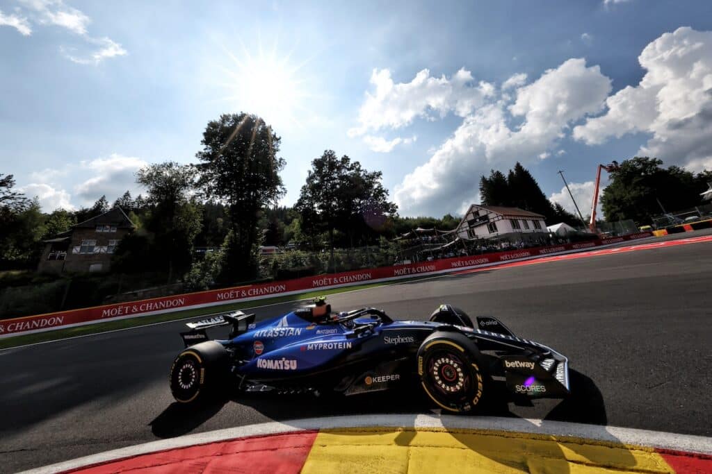 F1 GP Belgio | Williams, Sainz è sesto nelle Shootout Qualifying