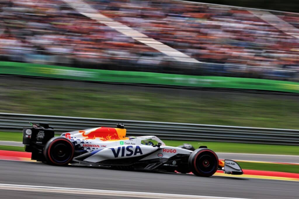 F1 GP Belgio | Racing Bulls, Hadjar e Lawson entrambi in Q3