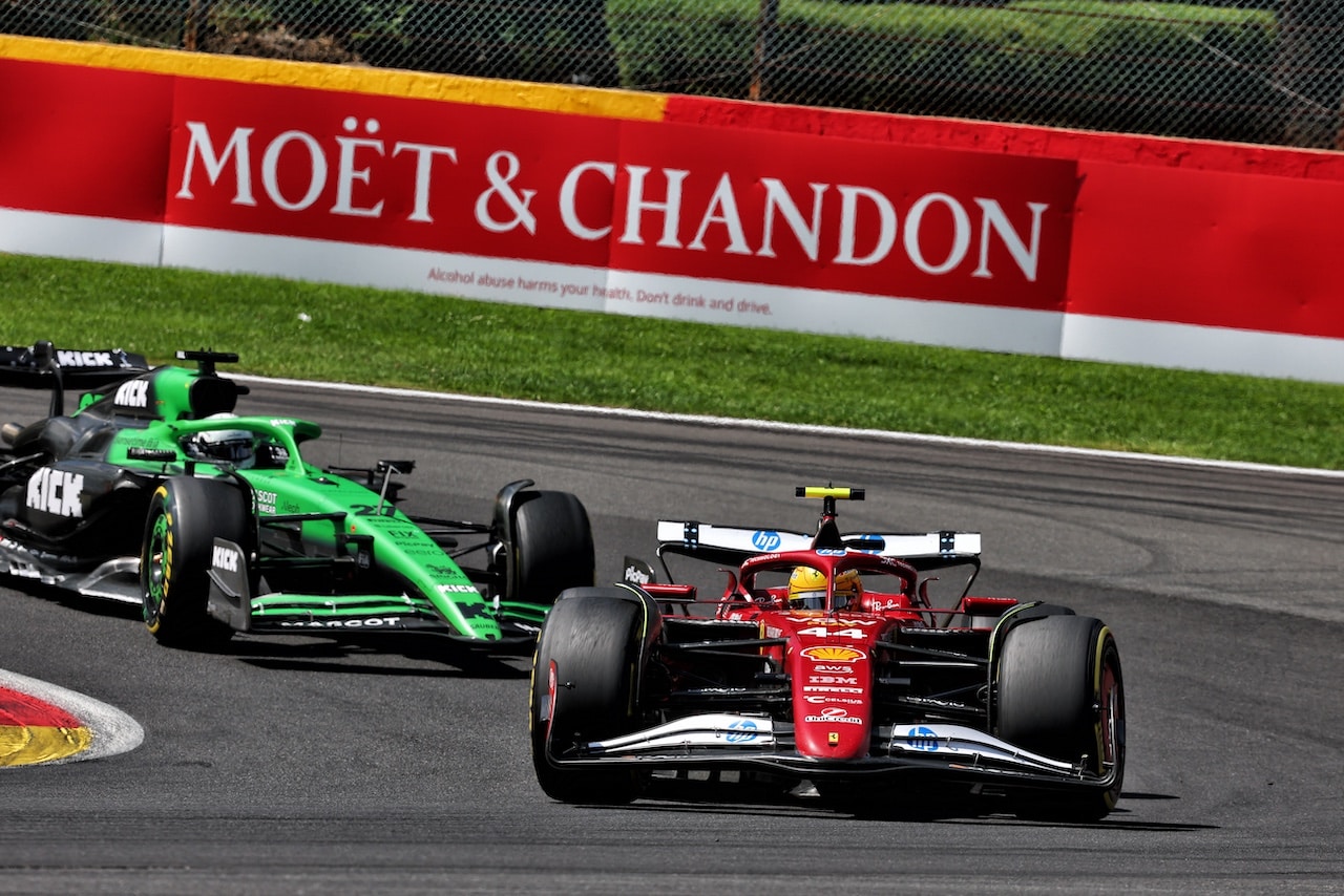 F1 GP Belgio | Ferrari, Hamilton: “Leclerc ha già provato parte di questo pacchetto a Montreal”