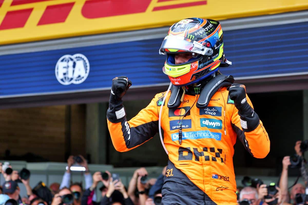F1 | McLaren, Piastri: “Sapevo che il primo giro sarebbe stata l’opportunità migliore per vincere la gara”