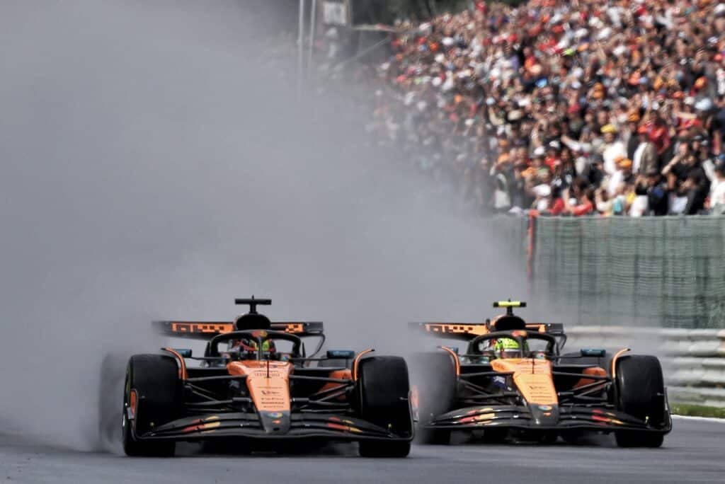 Formula 1 | Norris sbaglia più volte e “aiuta” Piastri a Spa