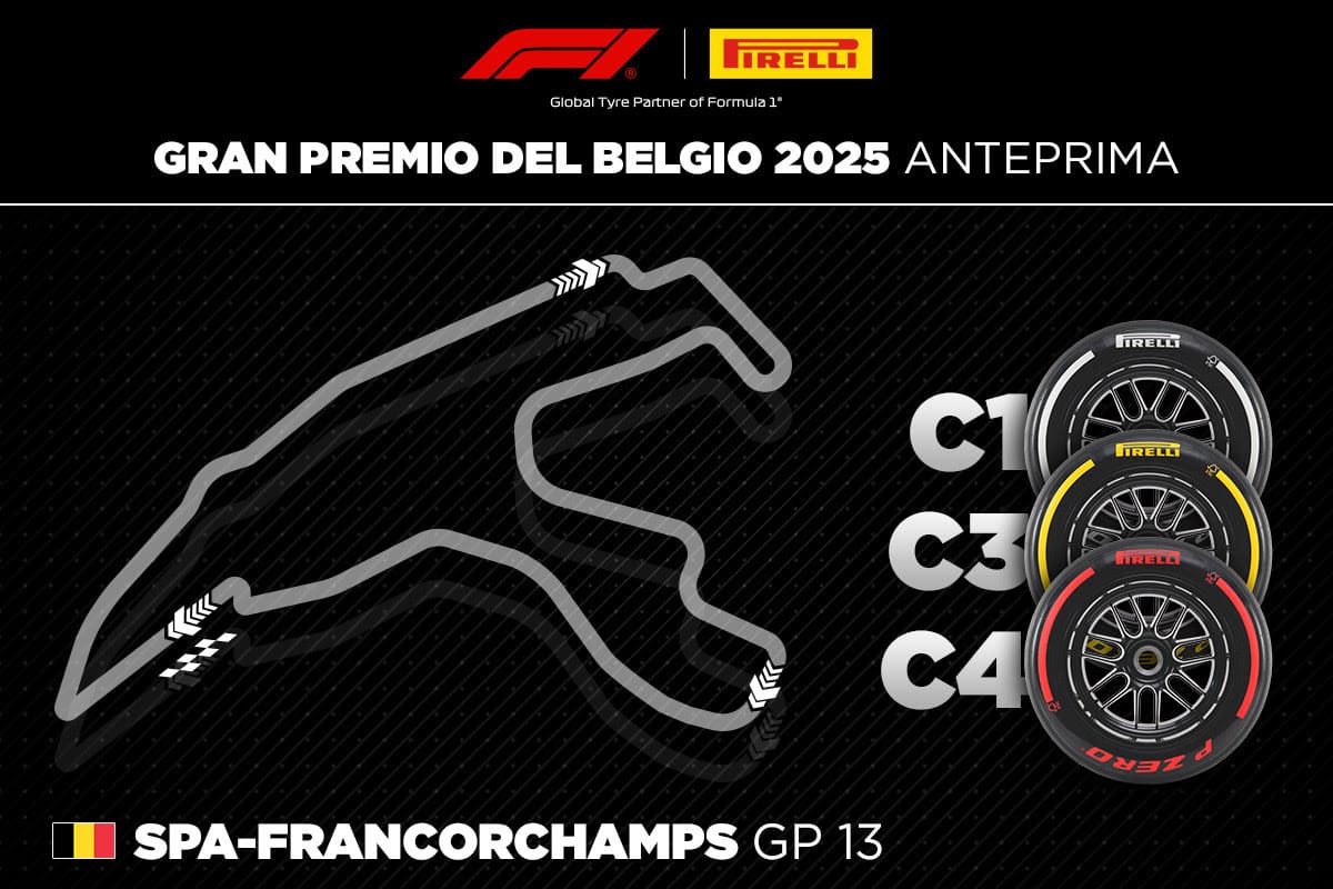 Formula 1 | A Spa riecco la Sprint: Pirelli ripropone il salto di mescola dopo tre anni
