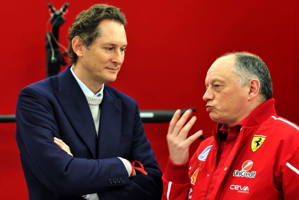 F1 | Ferrari, Elkann: “Con Vasseur rapporto molto forte, stiamo lavorando bene”